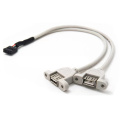 Ph2.0 double USB-A Motherboard Cable Cord